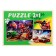 Puzzles 2 in 1 "Transformers and transport No. 1", 104 elements in each puzzle