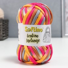 Knitted yarn 95% cotton, 5% elastan 