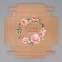 Gift folding box, packaging, "the smallest", 20 x 20 x 5 cm
