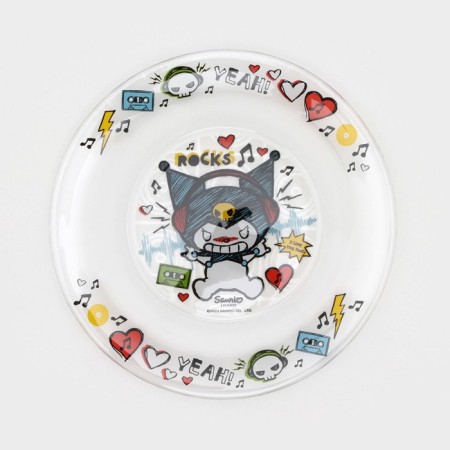 Glass plate "Kuromi. Rock ", d = 19.5 cm-1