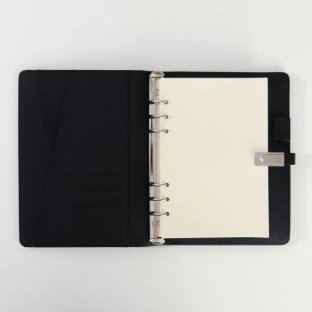 Diary with a built -in charger 8000 mAH and a flash drive 16 GB "Universal", 17.5 x 23.5 cm-4