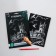 Engraving "Lastochkino Nest" with a metallic effect "silver" A5