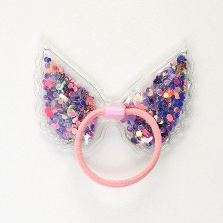 Hair elastic band with a shaker "most tender", d = 5 cm-4