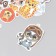 Stickers for creativity "Bulshined animals" set of 50 pcs 4x8 cm