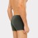 Set of men's panties boxers (2 pcs.), Dark khaki/green tea, rr 46 (s)