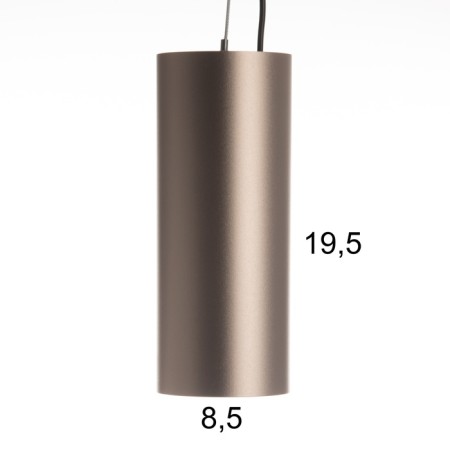 Lucas Lumber LED 10W 4000k coffee 8x8x20-120cm-5