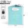 Gift package for flowers is triangular, packaging "Be happy", 12 x 8.3 x 9.6 cm