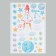 Sticker Interior Color Rostomer "Launch of the rocket" 50x70 cm