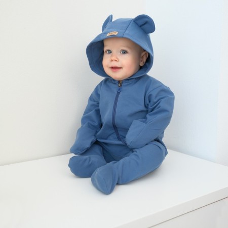 Combineson children's minku, blue color, height 80-86 cm-5