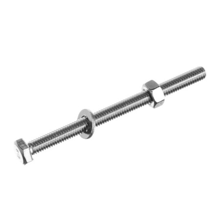 Bolt bolt master, with a hexagonal head, galvanized, Din933, M6x80 mm, 5 pcs-2