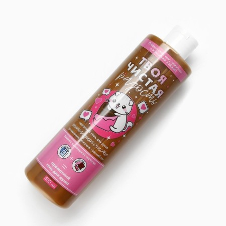 Shower gel “Pure Joy”, 500 ml, chocolate aroma, Beauty Fox-2