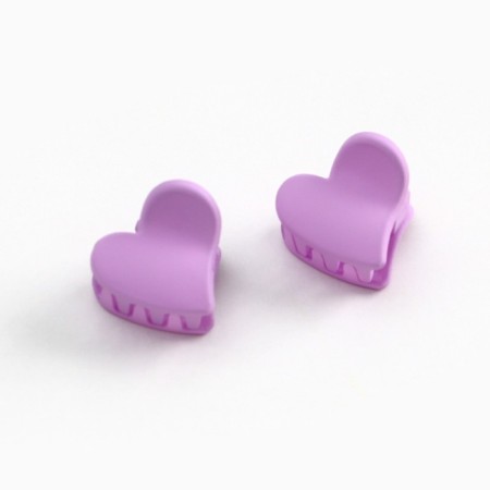 Hairpins, elastic bands, hair crab "tender", purple tones-8