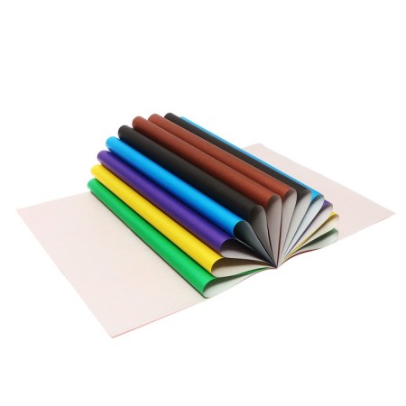 Color A4 paper, 16 sheets 8 colors Kuromi, non -stated newspaper, one -sided, on a clip, 48 g/m²-1