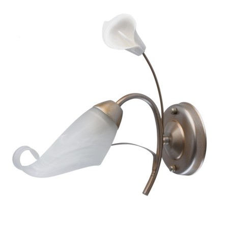 Bra “Random”, 1x60W E14, silver 26x30x29 cm