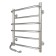 Electric towel "Sanprise" Euromix P6, 450x600 mm, left, chrome