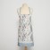 Apron "Ethel" Christmas Flowers 60x70cm, 100% HL, sarzha 190 g/m2