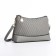 Bag Cross-Bodi with a zipper, gray color