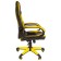 Gaming armchair Brabix Blaze GM-162, TW/Ecokozha, Black/Yellow