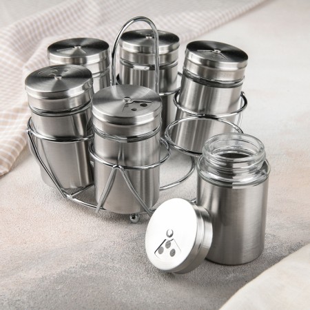 Set for spices on the Stagnes "Universal", 15 × 12 cm, 100 ml, 6 pcs-1