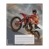 Notebook of 12 sheets in a motorcyclist cage, cover coated paper, VD-LK, OFSET block, MIX