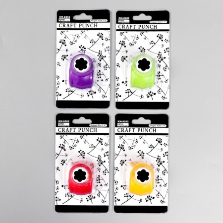 Figure hole "Flower" Figure diameter 1.5 cm mix 4x3.5x3 cm-8