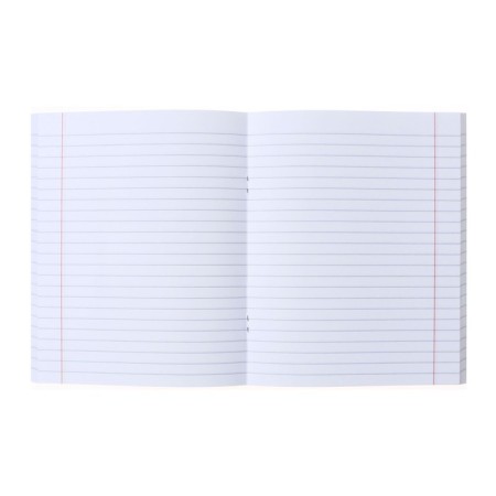 A notebook of 96 sheets in the ruler, “other dimension”, cover coated cardboard, matte lamination, embossing, block 65 g/m2, mix-1