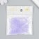 Glass 8/0 "Matte translucent. Lilac" 10 g