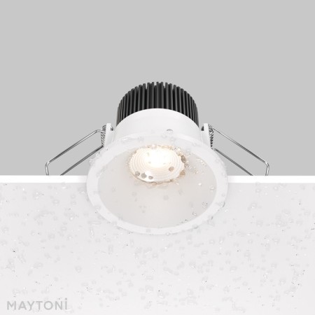 The built-in lamp Technical DL034-01-06W3K-D-W, LED, 6 W, 60x60x60 mm, 420 lm, 3000k, white-3