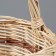 Kalina basket, 34 × 25 × 19/33 cm, manual weaving, willow