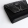 Women's wallet on a magnet, black color