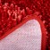 EXPRESSIA soft mat for a bathroom 50x80 cm, red color