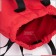 Bag for screed shoes, outer pocket, textura, red color