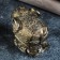 Figure "Indian Elephant" Old Gold, 12x7x6cm