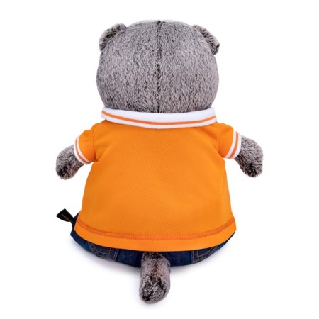 Soft toy "Basik in jeans and a Polo T -shirt", 25 cm-6