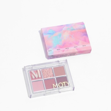 Professional palette of eye shadow, 6 colors-5