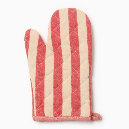 Set of kitchen. Dolyana strip color red, mittens-prich.28x17cm, severity 17x17 50% p/e 50% HL-1