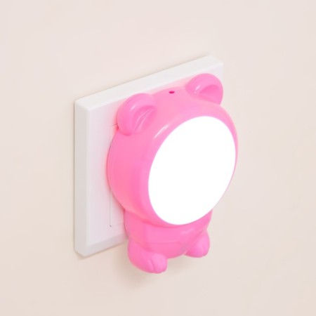Nightlight "Bear" LED Pink 7x6.5x10 cm-4