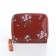 Women's wallet with lightning, brown color