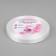 Satin tape, 10 mm × 23 ± 1 m, white color No. 01