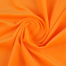 Loskot for needlework, plush, orange, 50 × 50 cm