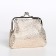 Women's wallet on farmar, gold color
