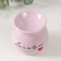 Aroma lamp ceramics "Love is in the Air" Lilac 7.2x7.2x7.8 cm