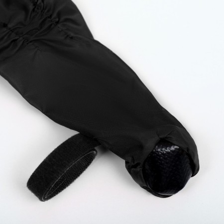 Dogue jumpsuit, demi -season with covers on paws, size S (DS 25, OG 27,), black-5