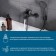 Santek's bath mixer "Arma", short surplus, with accessories, black matte
