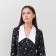 Women's dress with collar Mist p. 50, black