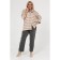 Female shirt, size 66, beige color