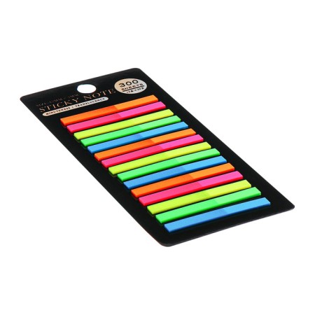 Block-filling with a sticky edge plastic 20l x 15 pieces, 5 cv. Fluoro, 45mm x 4mm Calligrata