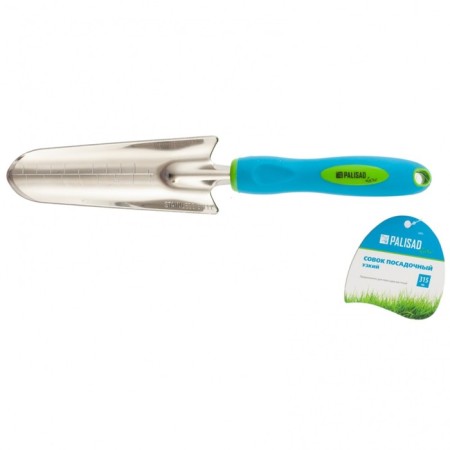 Supplosive scoop, length 31.5 cm, width 6 cm, stainless steel, two -component handle, Premium plus-2
