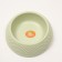 Plastic circuit is a circle with embossed sides 400ml, 18.8 x 6 cm, green