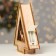 New Year's decor with backlight "Christmas tree with a deer" 18 × 5.5 × 23 cm